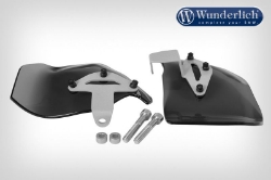 Afbeeldingen van Foot protectors CLEAR PROTECT diverse BMW modellen - smoked grey Wunderlich