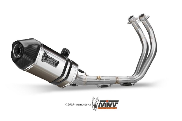 Afbeeldingen van MIVV 2 in 1 systeem met Speed Edge demper Yamaha Tracer 700 / 7 / GT