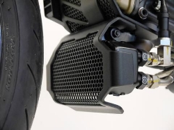 Afbeeldingen van Oliekoelercover zwart Evotech Performance Ducati Hypermotard 950 '19-