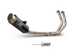 Afbeeldingen van MIVV 2-1 systeem met GP PRO carbon Yamaha MT-07 '21-23 (1 lambda)