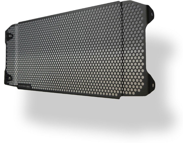 Afbeeldingen van Radiatorcover zwart Evotech Performance Suzuki SV650 '16-