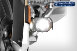 Afbeeldingen van LED additional headlight MicroFlooter BMW R1200GS LC/ Adventure - black Wunderlich
