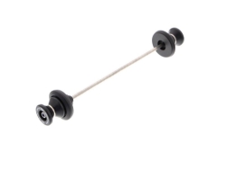 Afbeeldingen van Achterasspindle met Paddock Stand Bobbins Evotech Performance Yamaha MT-07 Moto Cage '15-17
