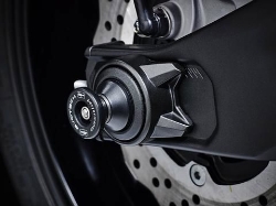Afbeeldingen van Achterasspindle met Paddock Stand opname Evotech Performance Yamaha MT-07 '18-24