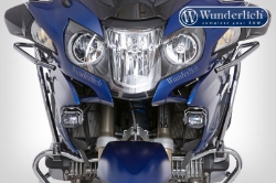 Afbeeldingen van LED auxiliary headlight micro flooter crash bar mounting diverse BMW modellen - silver Wunderlich