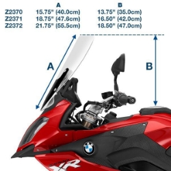 Afbeeldingen van Vervangingsruit Ztechnik VStream sport/tour licht getint BMW S1000XR '15-'19