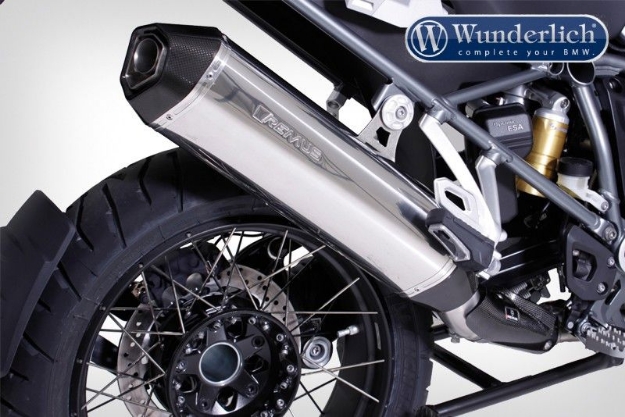 Afbeeldingen van REMUS HexaCone (Euro 4) BMW R1200GS LC '13-/ Adventure '14-- stainless steel Wunderlich
