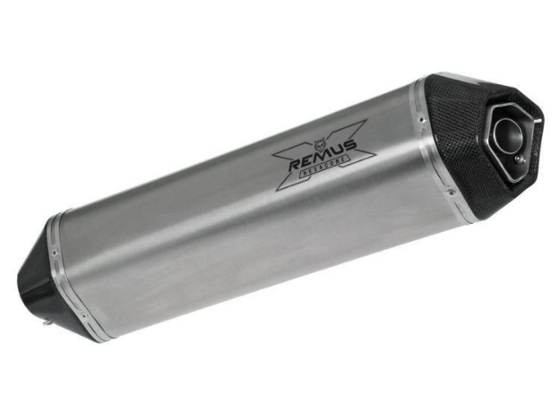 Afbeeldingen van REMUS HexaCone silencer BMW R1200GS/Adv. '10-'13 - titanium Wunderlich