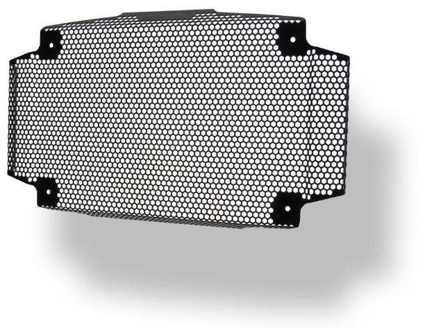 Afbeeldingen van Radiatorcover zwart Evotech Performance Kawasaki Ninja 650 '17-