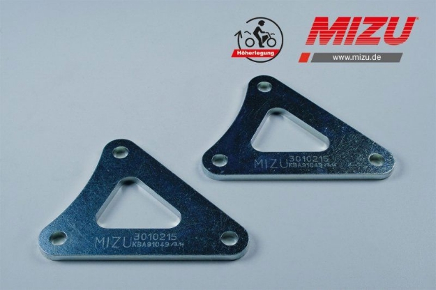 Afbeeldingen van Verhoging set (25mm) Yamaha YZF-R1 '04-'06