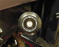 Afbeeldingen van Crash bobbins Evotech Performance Triumph Street Triple '13-16