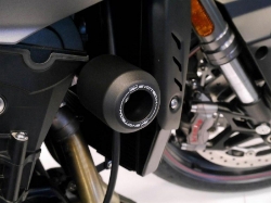 Afbeeldingen van Crash bobbins Evotech Performance Triumph Street Triple RX '15-16