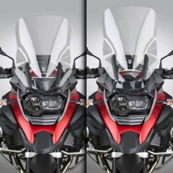 Afbeeldingen van Vervangingsruit ZTechnik Touring transparant BMW R1200/1250GS LC / ADV '13-