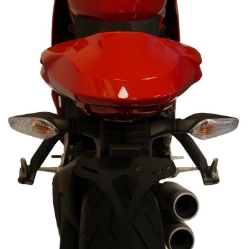 Afbeeldingen van Kentekenplaathouder Evotech Performance Ducati SuperSport S '17-20