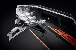 Afbeeldingen van Kentekenplaathouder Evotech Performance KTM 125 Duke '17-