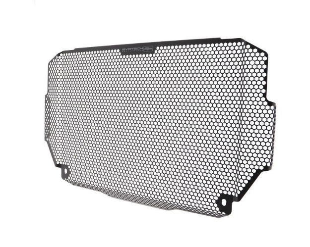 Afbeeldingen van Radiator cover zwart Evotech Performance Kawasaki Z900 '17-24