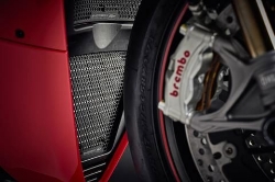 Afbeeldingen van Radiator cover set zwart Evotech Performance Ducati Panigale V4 '18-20