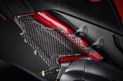 Afbeeldingen van Afdekplaat duo voetsteunen / benzine tank Evotech Performance Ducati Panigale V4R '19-20