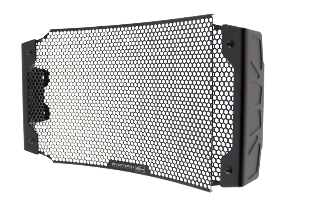 Afbeeldingen van Radiatorcover zwart Evotech Performance KTM 790 Duke '18-22