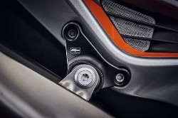 Afbeeldingen van Uitlaatsteun zwart Evotech Performance KTM 790 Duke '18-22