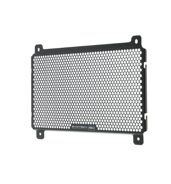 Afbeeldingen van Radiatorcover zwart Evotech Performance Kawasaki Z500 '24-