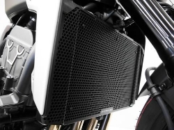 Afbeeldingen van Radiatorcover zwart Evotech Performance Honda CB1000R '18-20
