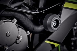Afbeeldingen van Crash bobbins Evotech Performance Kawasaki ZX6-R 636 ’19-'21