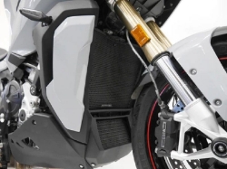 Afbeeldingen van Radiator/oliekoeler cover set zwart Evotech Performance BMW S1000XR '20-23