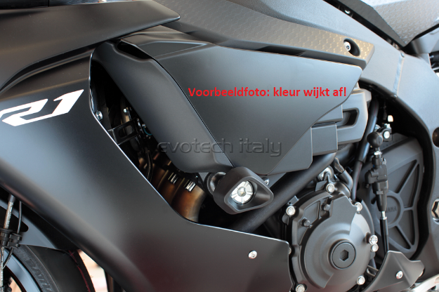 Afbeeldingen van Sliders Evotech Defender Yamaha YZF-R6 2006-2007 -titanium