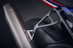 Afbeeldingen van Uitlaatsteun zwart plaatje Evotech Performance Honda CBR1000RR-R '20-
