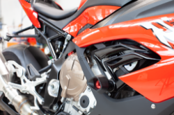 Afbeeldingen van Sliders Evotech Anti-Shock rood BMW S1000RR '19-