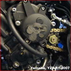 Afbeeldingen van GB-Racing dynamo cover Yamaha YZF-R1 '07-08 / FZ8/FZ1/Fazer '10-