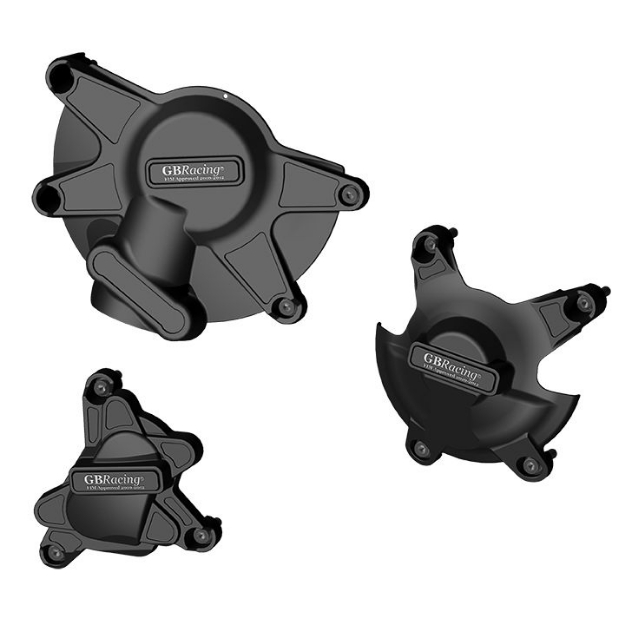 Afbeeldingen van GB-Racing engine cover set Yamaha YZF-R1 '09-14 (koppeling, pulse en dynamo cover)