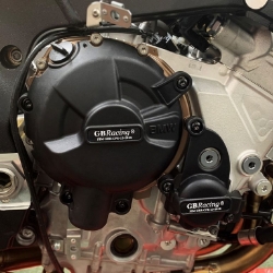 Afbeeldingen van GB-Racing engine cover set BMW S1000RR '19- (koppeling, pulse, waterpomp en dynamo)