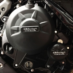 Afbeeldingen van GB-Racing engine cover set Kawasaki Z650 / Ninja 650 2017- (koppeling, pulse en dynamo)