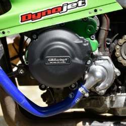 Afbeeldingen van GB-Racing engine cover set Kawasaki ZXR400 '91-03 (koppeling, pulse en dynamo)