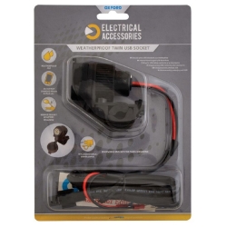 Afbeeldingen van USB aansluiting dubbel 2x 2,1A Oxford