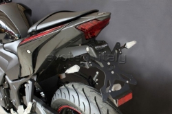 Afbeeldingen van Kentekenplaathouder Evotech Yamaha YZF-R3 '15-