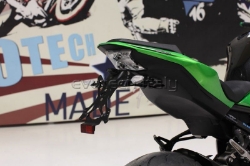 Afbeeldingen van Kentekenplaathouder Evotech Kawasaki Z900 -'24 / Z H2 / SE