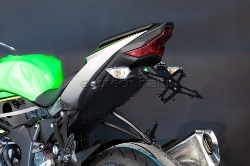 Afbeeldingen van Kentekenplaathouder Evotech Kawasaki Kawasaki ZX636 '19-